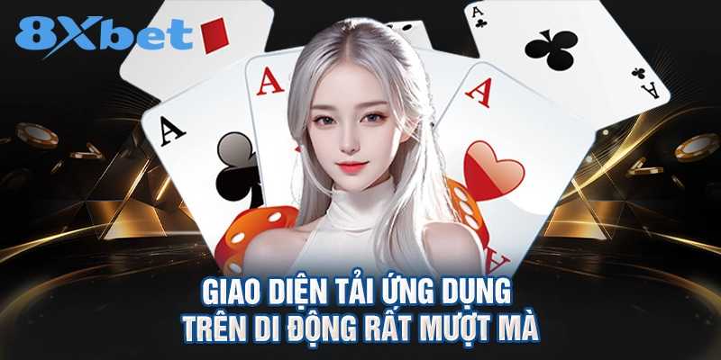 Giao diện tải ứng dụng trên di động rất mượt mà