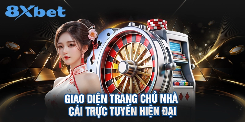 Giao diện trang chủ nhà cái trực tuyến hiện đại
