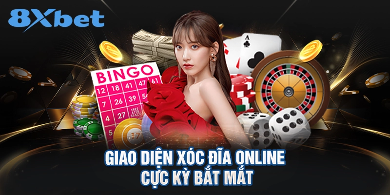 giao diện xóc đĩa online cực kỳ bắt mắt